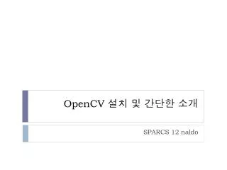 opencv