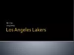 Los Angeles Lakers - slide 1