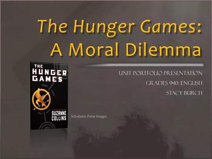 the hunger games a moral dilemma