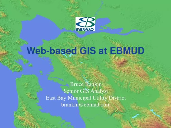 web based gis at ebmud