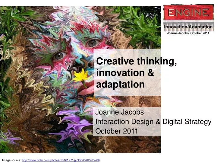 creative thinking innovation adaptation