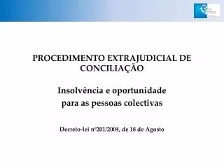 procedimento extrajudicial de concilia o