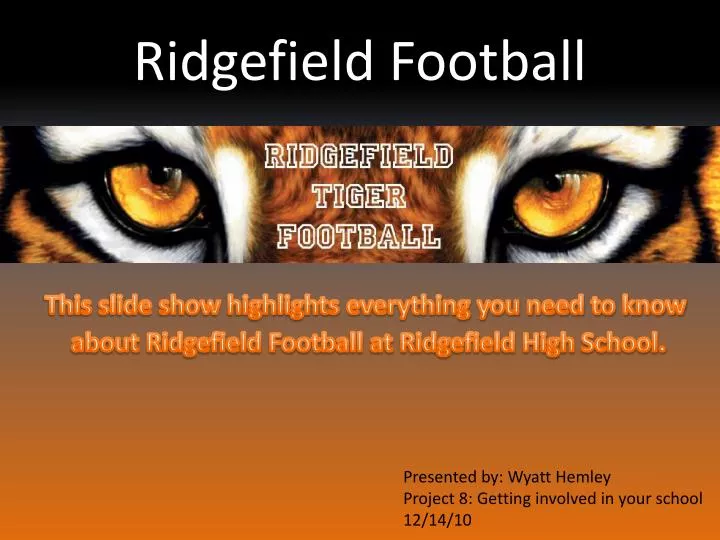ridgefield football
