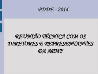 pdde 2014