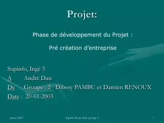 projet