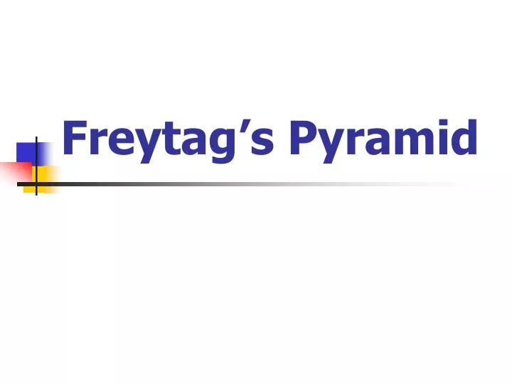 freytag s pyramid