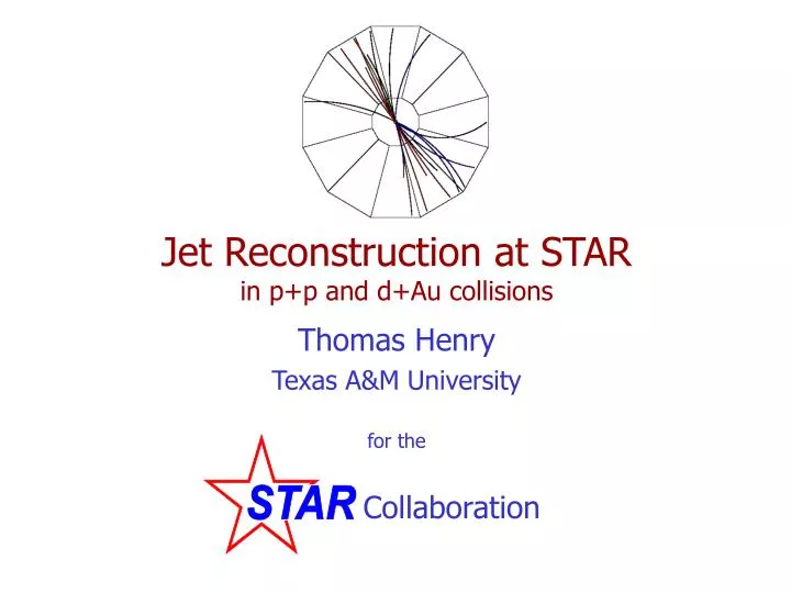 jet reconstruction at star in p p and d au collisions