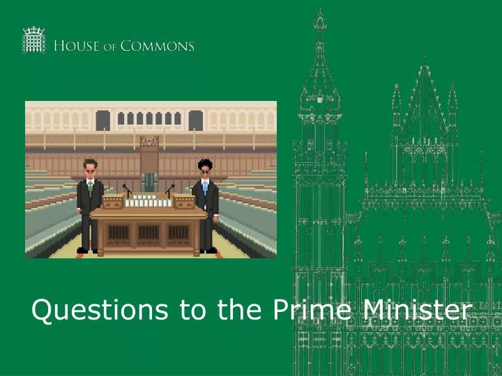 questions to the prime minister
