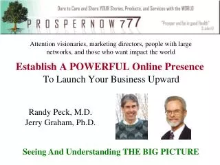 Establish A POWERFUL Online Presence To Launch Your Business Upward