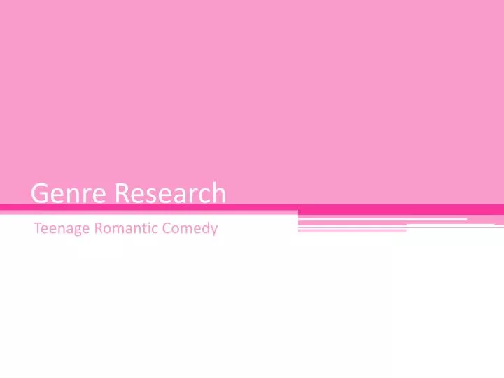 genre research