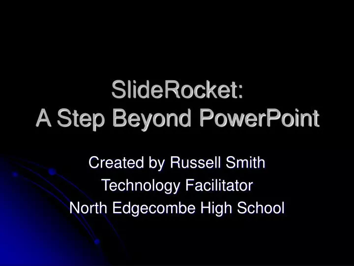 sliderocket a step beyond powerpoint