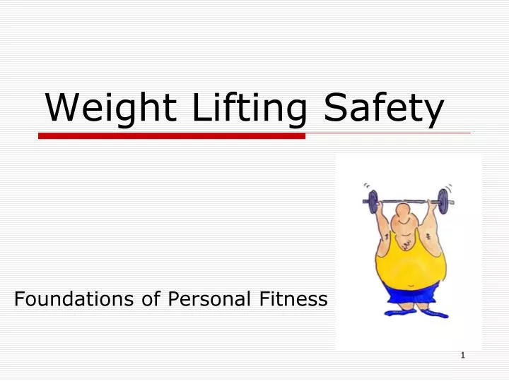 weight lifting safety