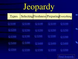 Jeopardy