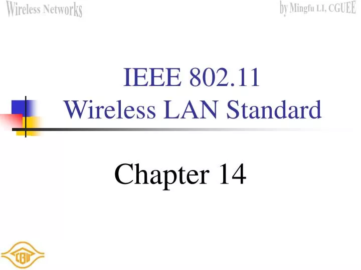 ieee 802 11 wireless lan standard