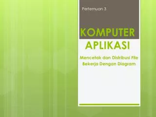 komputer aplikasi