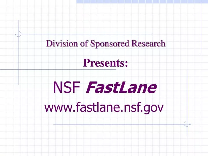 nsf fastlane www fastlane nsf gov
