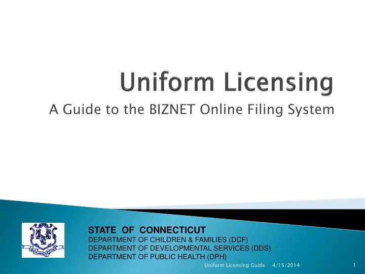 uniform licensing