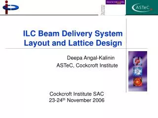 ILC Beam Delivery System Layout and Lattice Design