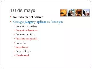 10 de mayo