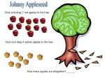 Interactive Johnny Appleseed Apple Counting Activity - slide 1