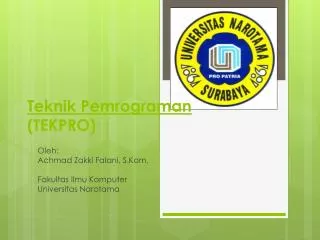 teknik pemrograman tekpro