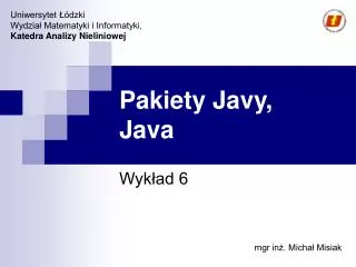pakiety javy java