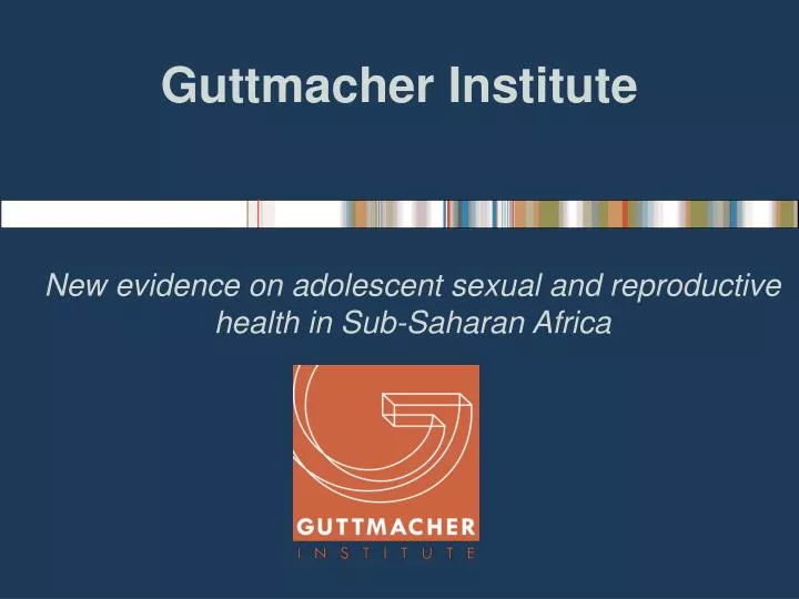 guttmacher institute