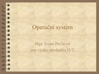 opera n syst m