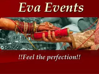 Eva Events
