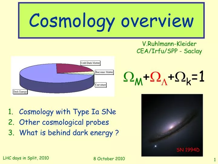 cosmology overview