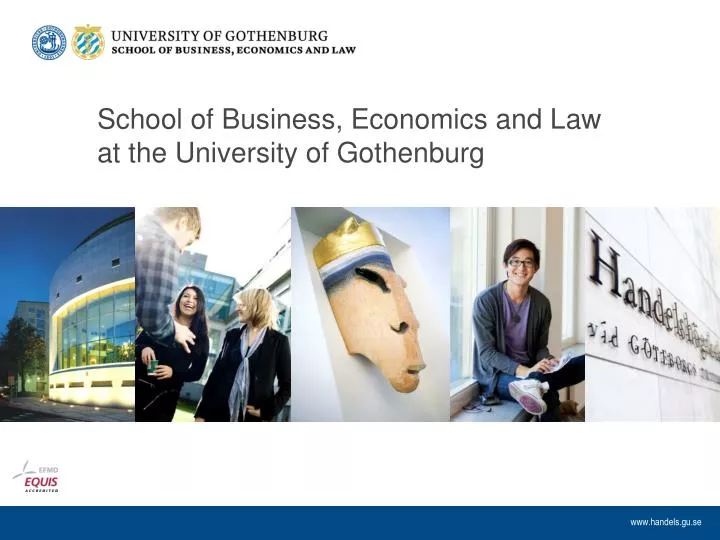 school of business economics and law at the university of gothenburg