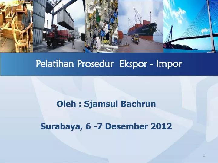 pelatihan prosedur ekspor impor