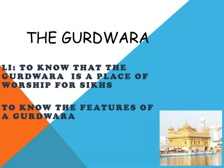 the gurdwara