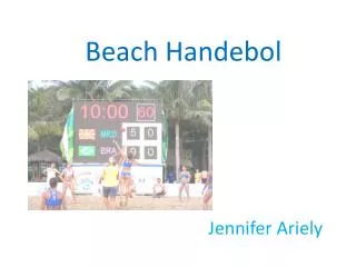 beach handebol