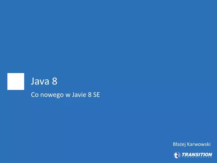 java 8