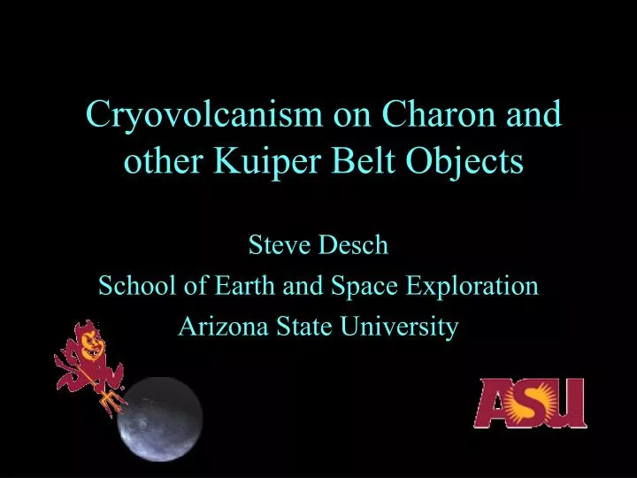 cryovolcanism on charon and other kuiper belt objects
