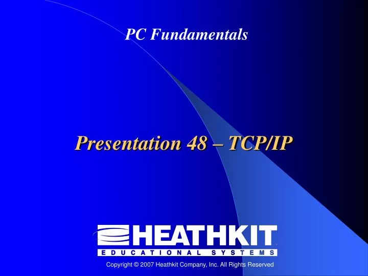presentation 48 tcp ip
