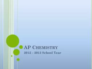 AP Chemistry