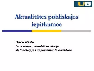aktualit tes publiskajos iepirkumos