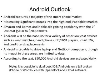 Android Outlook