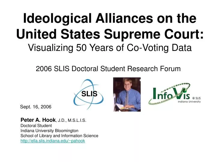 ideological alliances on the united states supreme court visualizing 50 years of co voting data