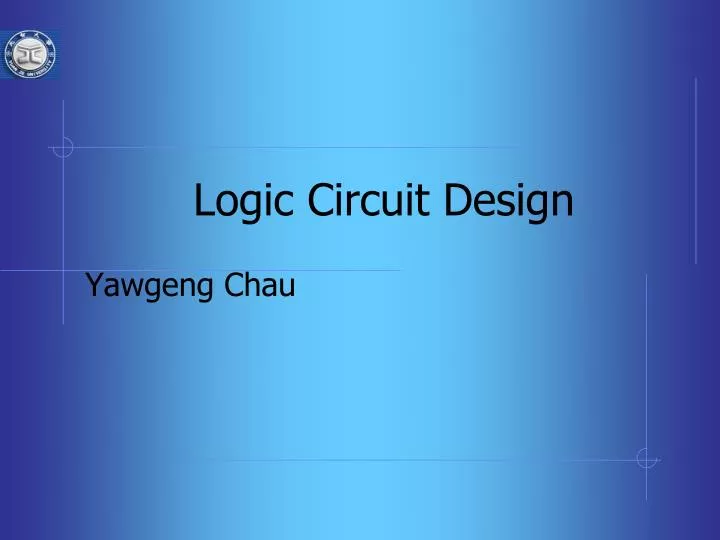 logic circuit design
