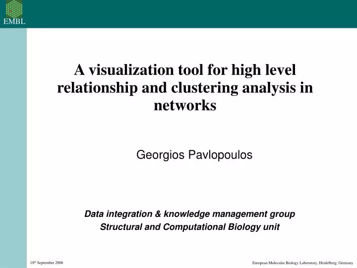 data integration knowledge management group structural and computational biology unit
