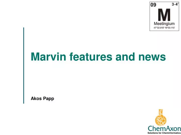 marvin features and news