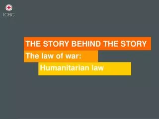 The law of war: