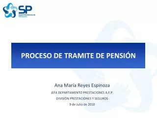 proceso de tramite de pensi n