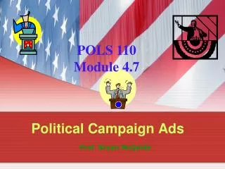 Political Campaign Ads