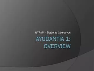 utfsm sistemas operativos