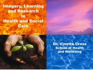 Imagery, Learning and Research in Health and Social Care