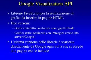 google visualization api